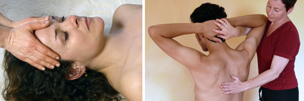 Kopfbehandlung, Rücken- /Schulterbehandlung